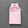 Sac de couchage petit ourson rose pour bébé